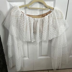 Ruffled Crop Top